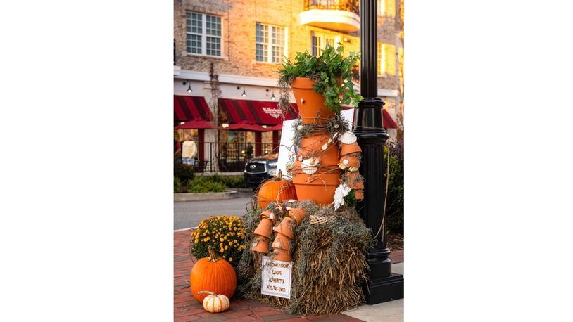 Alpharetta is encouraging schools, families, organizations and local businesses to apply online to have their scarecrows displayed along city streets. (Courtesy Awesome Alpharetta)