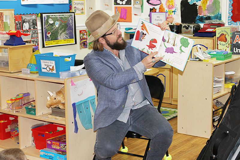 Coy Bowles of the Zac Brown Band has written several children's books and will release a children's album in May.
