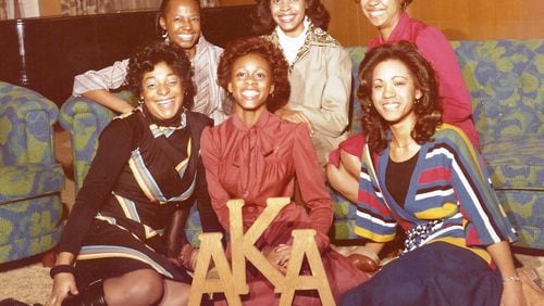 Kim Bunch Boyd was initiated into Alpha Kappa Alpha in 1976 in the Gamma Chapter at the University of Illinois, Champaign-Urbana. The six women on her line are shown here as AKAs circa 1977.Top row: Pat Holland, Ruth Baines McCormick and Kim Bunch Boyd. Bottom: Debra Lightfoot Posey, Cecilia Potter Parker and Althea McCoo Motley.