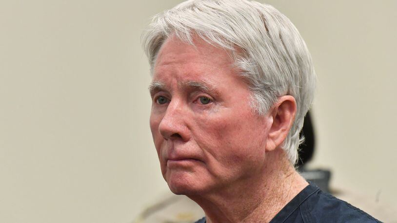 December 22, 2016 Atlanta - Claud “Tex” McIver appears before Chief Magistrate Judge Cassandra Kirk at the Fulton County jail on Thursday, December 22, 2016. Atlanta lawyer Claud “Tex” McIver, who turned himself in at the Fulton County jail Wednesday night to face charges in the death of his wife, Diane, had his first appearance in court this morning. Atlanta police have charged McIver with involuntary manslaughter, a felony, and reckless conduct, a misdemeanor, for shooting his wife in the back as the two rode in their SUV near Piedmont Park late on the night of Sept. 25. HYOSUB SHIN / HSHIN@AJC.COM