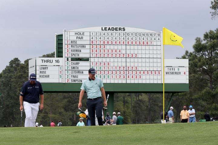 Masters - Second round, Friday, April 9, 2021