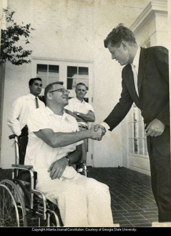 JFK's 1960 visit Warm Springs