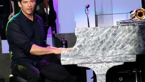 Harry Connick Jr. performed at Chastain Park Amphitheatre in July 2013. He returns to Atlanta on Feb. 16 and will play indoors at Cobb Energy Performing Arts Centre. Photo Melissa Ruggieri/AJC