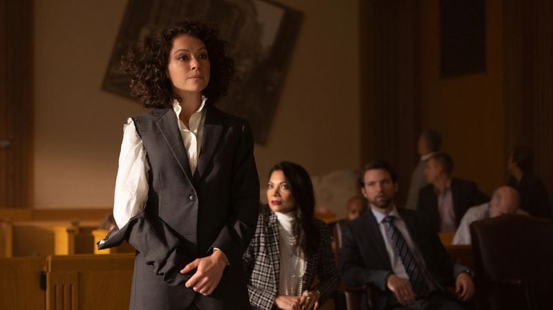 Tatiana Maslany stars in the new Disney+ series "She-Hulk: Attorney At Law," which leans more into the humor of the situation than the gravitas that some MCU movies and shows have. It debuts August 18, 2022. DISNEY+