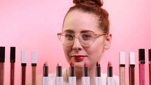 Sarah Biggers, an Atlanta-based makeup artist and founder of Clove + Hallow, created the clean, cruelty-free, vegan beauty brand after a health scare left her bedridden. She wanted the collection to be clean yet affordable and high-performance. CURTIS COMPTON / CCOMPTON@AJC.COM
