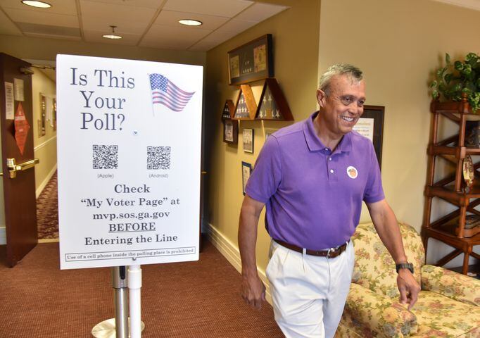 Scenes from Primary Day in Georgia