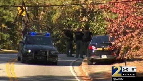 Police in Cobb County searched in the surrounding area for a Ridgeview Institute person recently. (Credit: Channel 2 Action News)