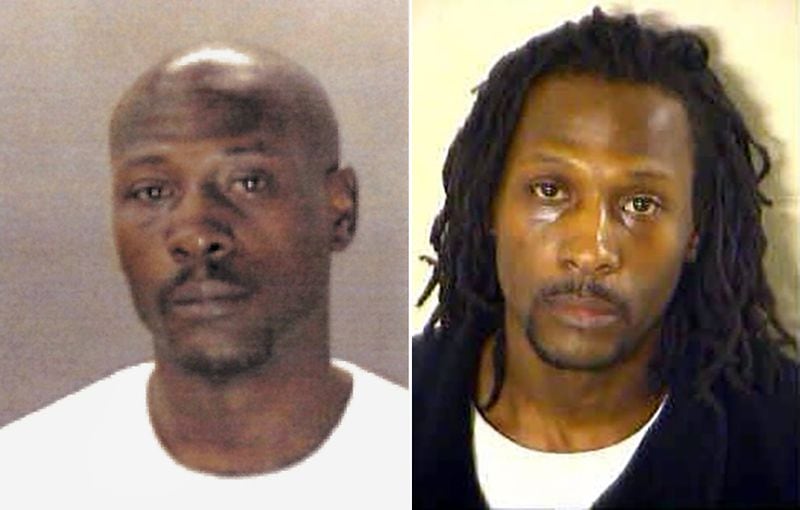 Chaunson Lavel McKibbins, seen here in mugshots taken at different times, was wanted by the FBI for five years before his capture in 2004. During that time, he kidnapped, tortured and killed Demetrius Robbins, and used bribery and disguise to elude police.
