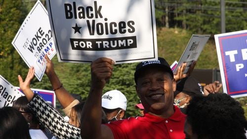 Mike Herron of Decatur is among Black Republicans backing Donald Trump's re-election campaign.  “Trump has addressed a lot of problems facing the Black community," he said.