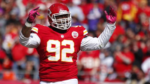 Defensive tackle Dontari Poe spent his five first seasons in the NFL with the Kansas City Chiefs.