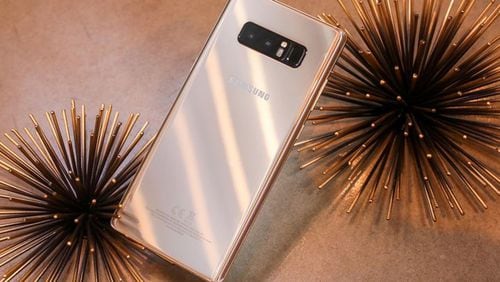 The Galaxy Note 8 retakes the throne as the ultimate Android phone for now, but some intense competition is just over the horizon. (Josh Miller/CNET/TNS)