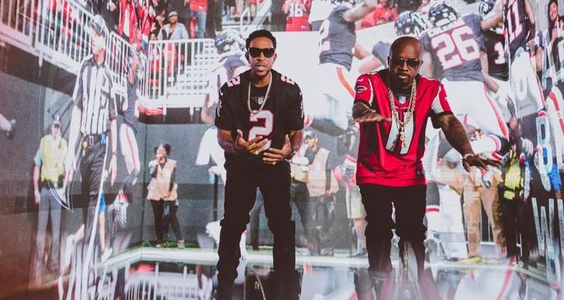 Ludacris  and Jermaine Dupri have come out with an updated version of "Welcome to Atlanta" in time for Super Bowl 53 Photo: Thomas Concordia