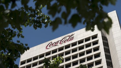 The Coca-Cola headquarters in Atlanta, Georgia.Coca-cola embarks on a global initiative to collect and recycle every bottle or can it sells by 2030.The company also aims to recycle all plastic, aluminium and glass packages the company makes.(DAVID BARNES / DAVID.BARNES@AJC.COM AJC File photo)