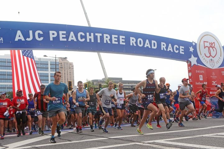 PHOTOS: 2019 AJC Peachtree Road Race