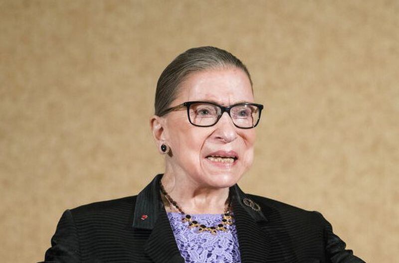 Supreme Court Justice Ruth Bader Ginsburg has died of metastatic pancreatic cancer at age 87. (AP Photo/Craig Fritz, File)