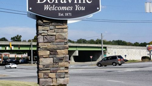 Doraville will place nearly a dozen signs around the city.