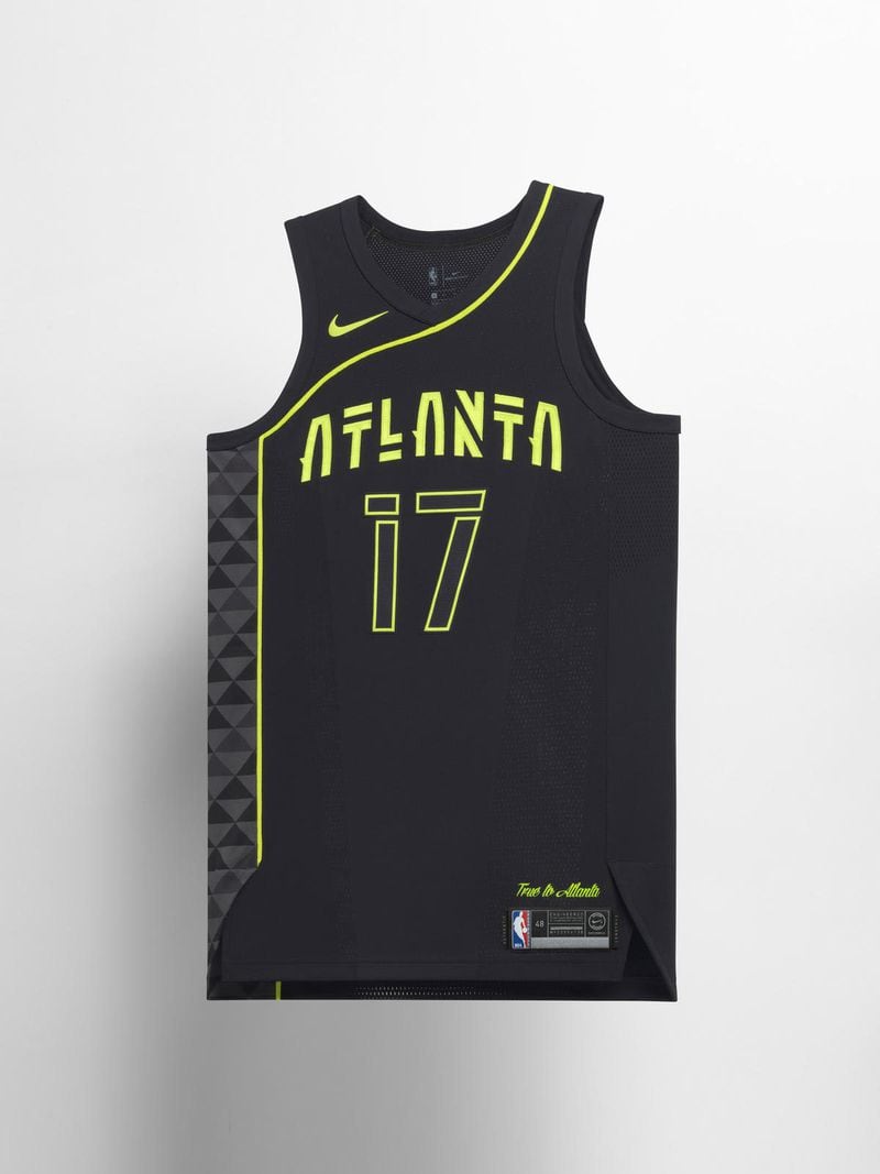 Nike City Edition uniform for Atlanta Hawks.