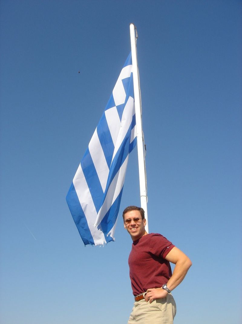 Carl Byington’s 2006 visit to Athens, Greece, to complete a marathon there was the start of his globe-trotting marathon spree. CONTRIBUTED BY CARL BYINGTON