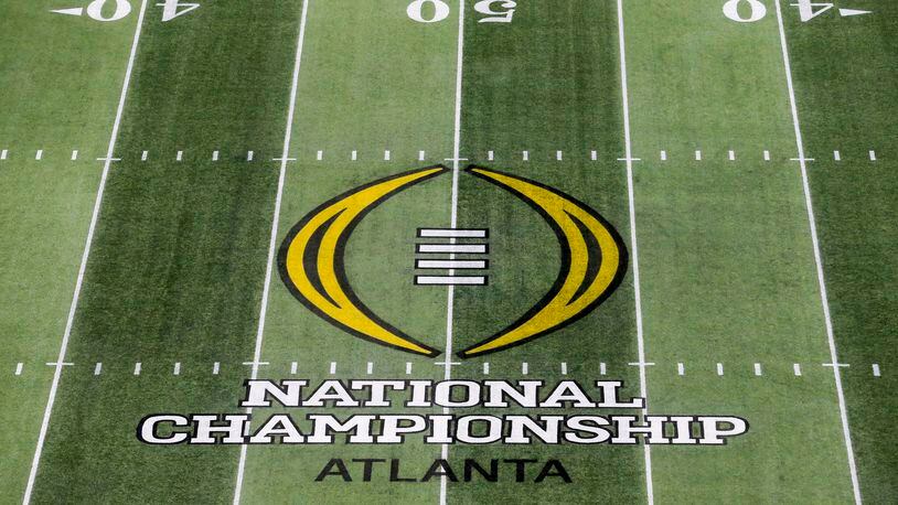 The College Football Playoff National Championship game is returning to Atlanta. (ALYSSA POINTER/ALYSSA.POINTER@AJC.COM)