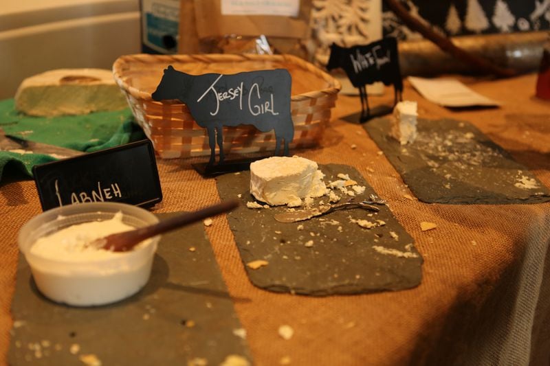 Cheese is just one of the many fermented food products available for sampling at the Atlanta Fermentation Festival.
