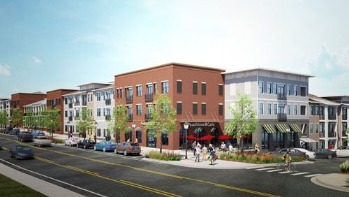A $200 million mixed-use development in downtown Lawrenceville has broken ground