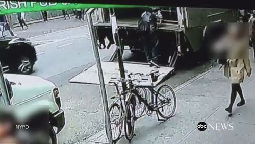 NYPD releases video of the theft