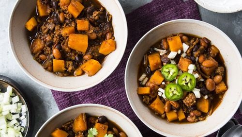Pumpkin Beer and Turkey Chili. Reprinted from Modern Potluck. Photos courtesy Yossy Arefi.