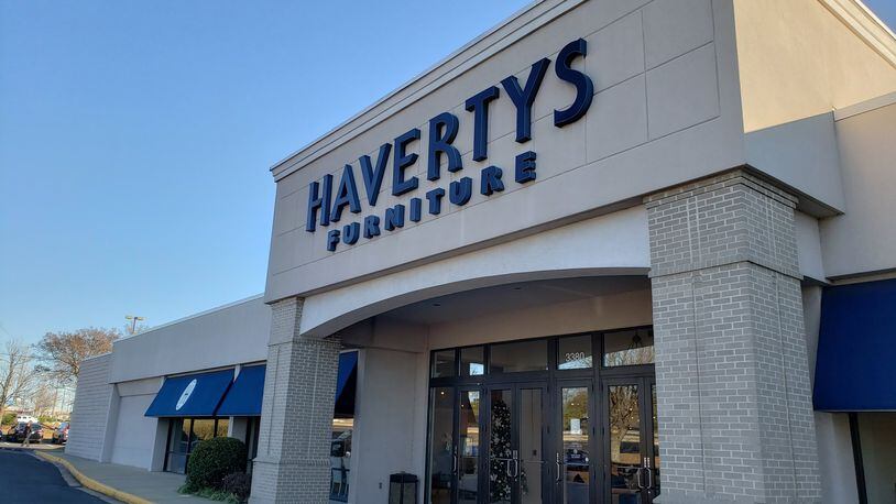 Havertys, the Atlanta-based furniture store chain, announced it is reopening stores shuttered as the pandemic grew. But it also said it is eliminating jobs of 1,200 people, more than a third of its workforce. MATT KEMPNER / AJC