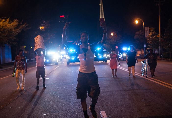 Atlantans protest police shootings