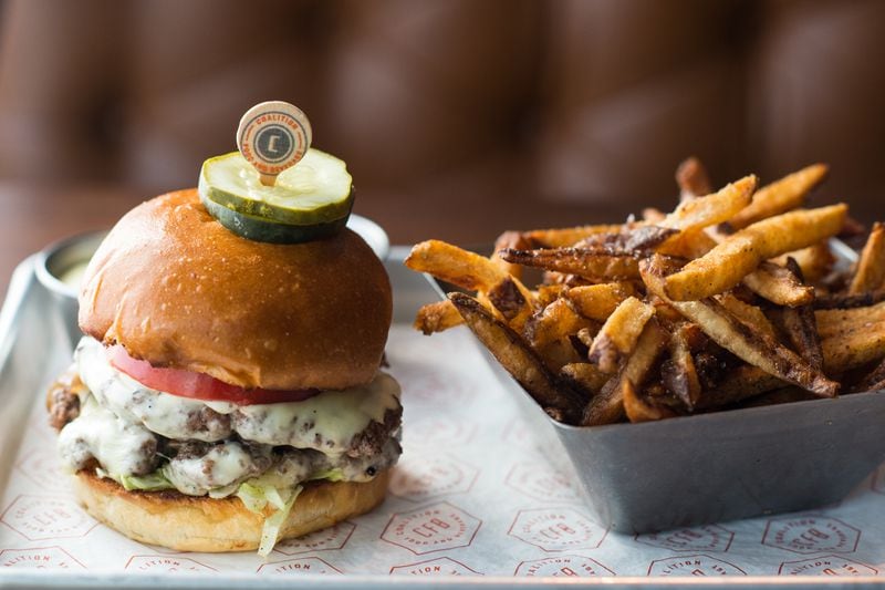 Coalition Food and Beverage offers a menu of American fare, including the CFBurger.