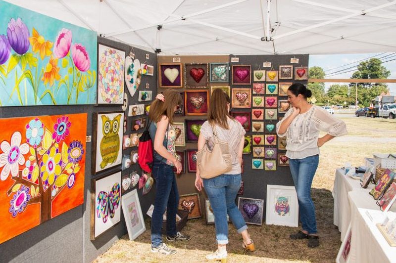 Over 130 artisans will display and sell their art at the Johns Creek Arts Festival this Saturday and Sunday.