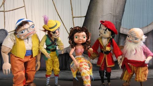"The Little Pirate Mermaid" at the Center for Puppetry Arts.