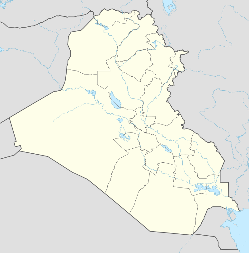 The base is located in the Hīt District of the largely Sunni Al Anbar Governorate, about 100 miles (160 km) west of Baghdad