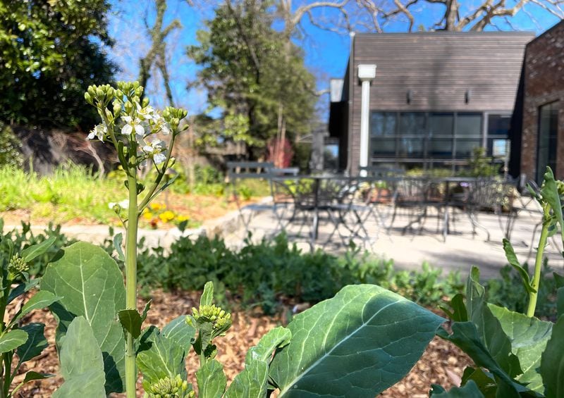 The Chastain bistro at Chastain Park showcases its own garden.