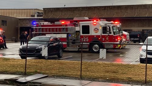 Atlanta fire crews shut down several blocks of the Edgewood neighborhood as they worked to contain an ammonia leak Monday afternoon.