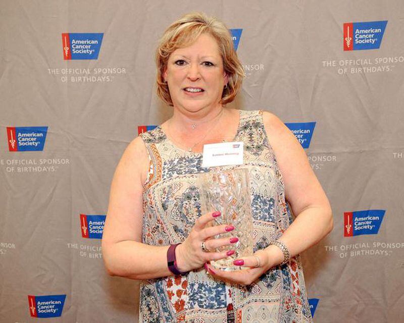 Bobbie Menneg was honored by the American Cancer Society as the Gwinnett Volunteer of the Year in 2016. (File photo/Gwinnett Daily Post)