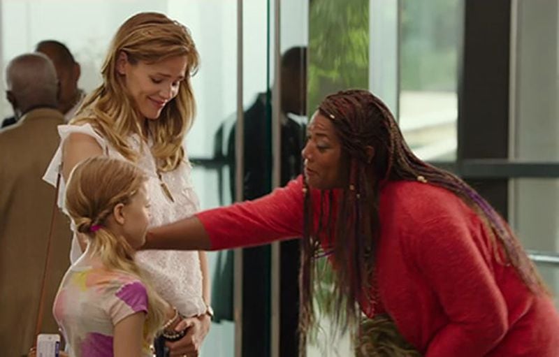 Jennifer Garner, Queen Latifah and Kylie Rogers in a still from Atlanta-filmed "Miracles From Heaven."