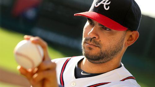 The Braves reassigned left-handed reliever Alex Torres to minor league camp on Monday. (Curtis Compton / ccompton@ajc.com)