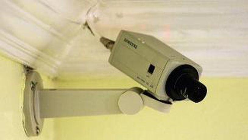 Surveillance camera.