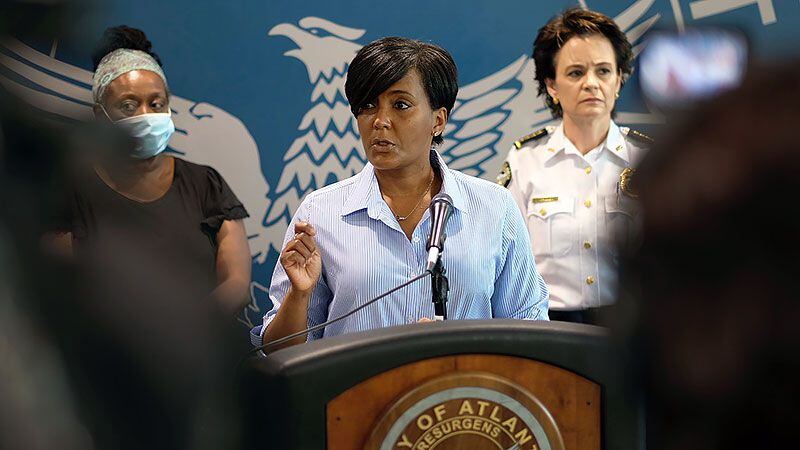 Atlanta Mayor Keisha Lance Bottoms, who had a prime-time speaking spot at the Democratic National Convention, says Georgia will play a big role in the outcome of November's election. “All eyes are literally on Georgia," Bottoms said. "We’re not going to let this country down.”