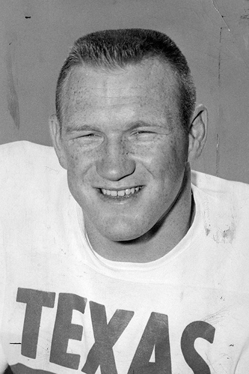 Fifty years ago, the Falcons drafted Texas linebacker Tommy Nobis as the cornerstone of Atlanta's NFL franchise. (AJC File)