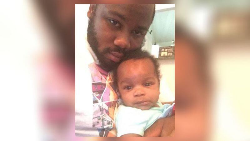 Cedric Williams and his son. (Credit: Channel 2 Action News)