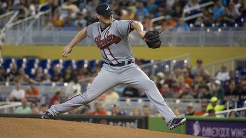 Shelby Miller on his day of days. (AP Photo/J Pat Carter) Atlanta Braves starting pitcher Shelby Miller throws to the Miami Marlins during the first inning of a baseball game in Miami, Sunday, May 17, 2015. (AP Photo/J Pat Carter)