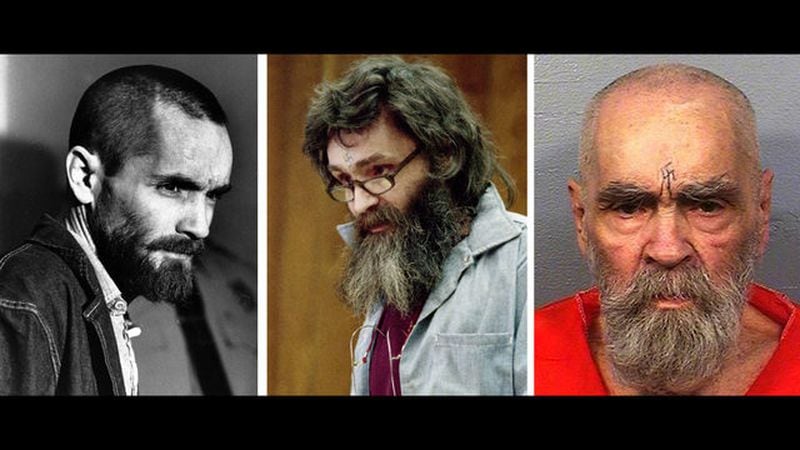 Cult leader Charles Manson, whose followers killed at least nine people on his instructions, is pictured through the years. Manson died in prison in 2017 at the age of 83.