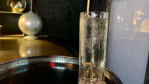 To complement 8Arm's new Japanese menu and sushi bar, there are drinks such as the Octo Ball, with Suntory Toki whisky and kombu soda. Angela Hansberger for The Atlanta Journal-Constitution