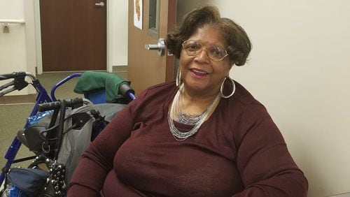 Joyce Wideman uses Fulton County’s senior transportation services to get to the Southeast Senior Center after she stopped driving several years ago. “A lot of mornings, before I got to the bus, I’m hurting,” she said. “Once I get here, it leaves.” ARIELLE KASS/AKASS@AJC.COM