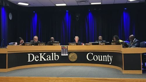 The DeKalb County Board of Commissioners voted 7-0 on Tuesday to award a nearly $5 million contract for water billing software to Vermont-based Systems & Software Inc. MARK NIESSE / MARK.NIESSE@AJC.COM