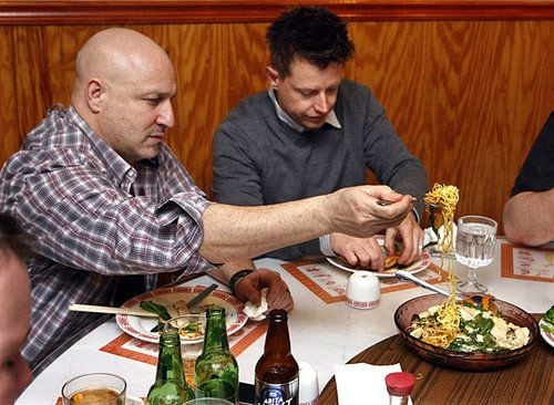 Chefs night out with Tom Colicchio