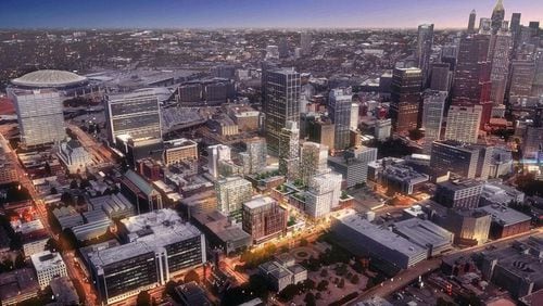 Invest Atlanta on Thursday signed off on the sale of Underground Atlanta to South Carolina-based WRS Real Estate Investments. The company offered a glimpse of its vision for the site in this rendering.