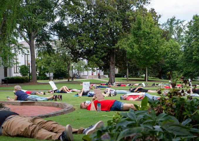 United Campus Workers of Georgia Host Die-in on UGA's North Campus